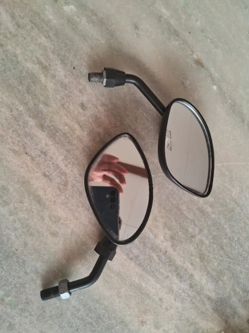 retrovisor moto tamanho pequeno