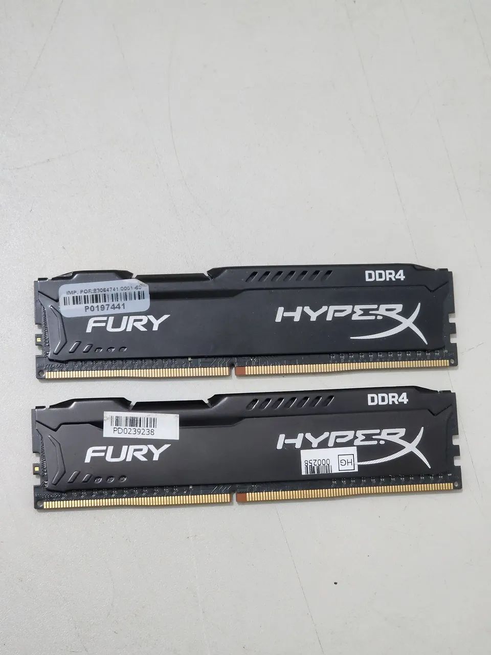 Memorias ddr4 4gb