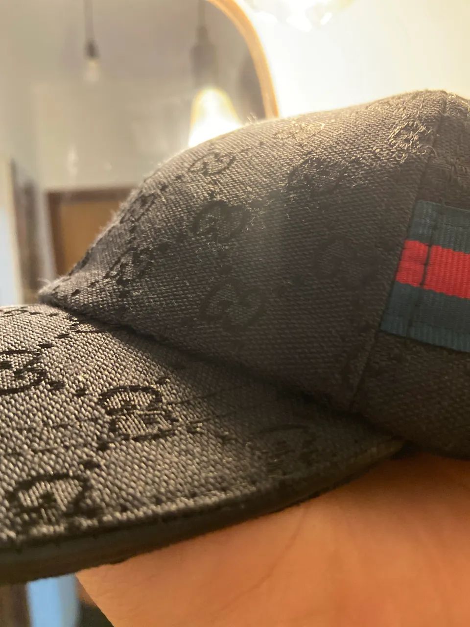 boné da gucci preto MUITO bom - Foto 4