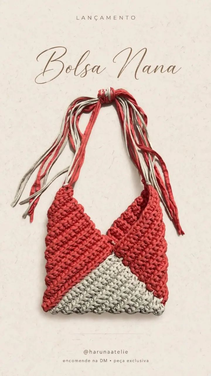 Bolsa de croche - sob encomenda - Foto 3