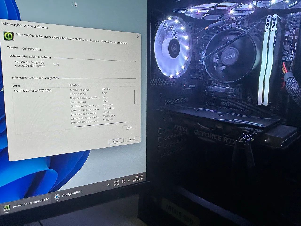 Msi Rtx 2060 oc ventus 2x 6gb - Foto 2