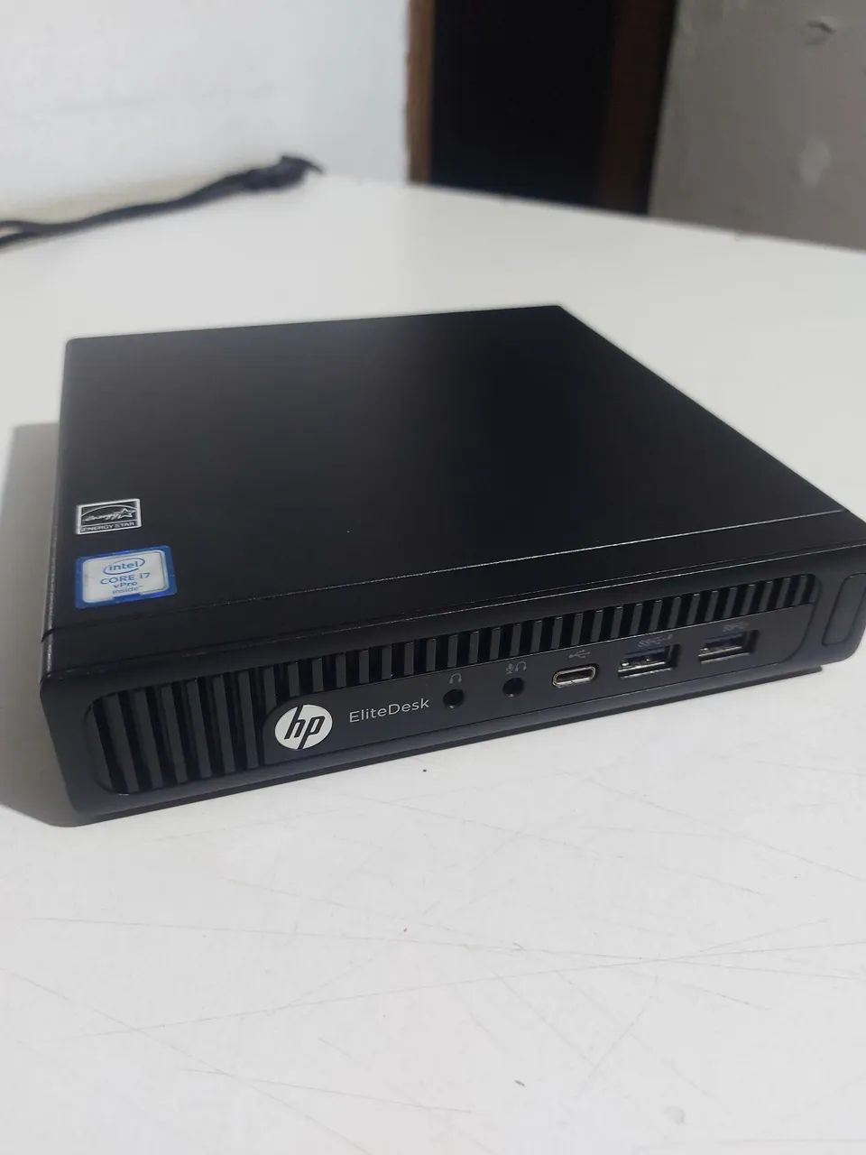 Mini Pc Hp Elitedesk intel Core i7 6°Geração Ddr4. Novinho  - Foto 3