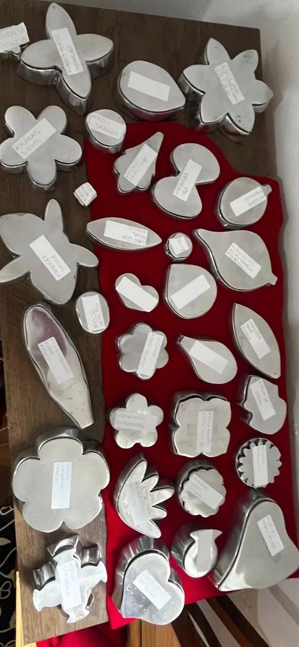Moldes.Completo de Alumínio para E V A - artesanato