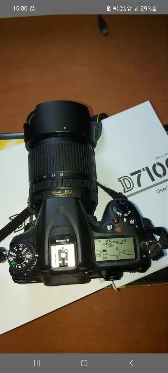 Nikon D7100 Kit 18-105 VR + Lente Extra 70-300 + Brindes