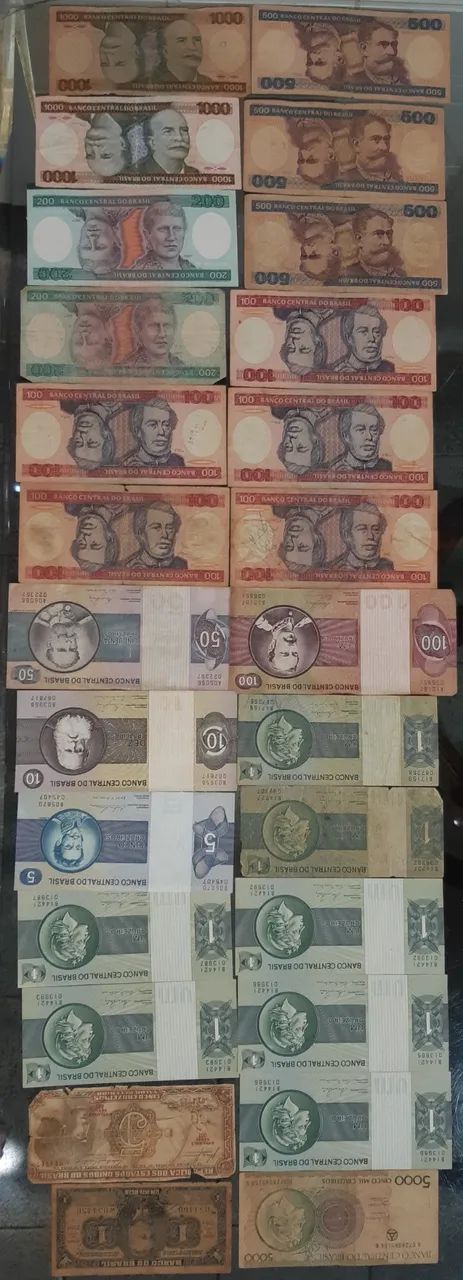 VENDO CÉDULAS DE NOTAS ANTIGAS NACIONAL E INTERNACIONAL. - Foto 3