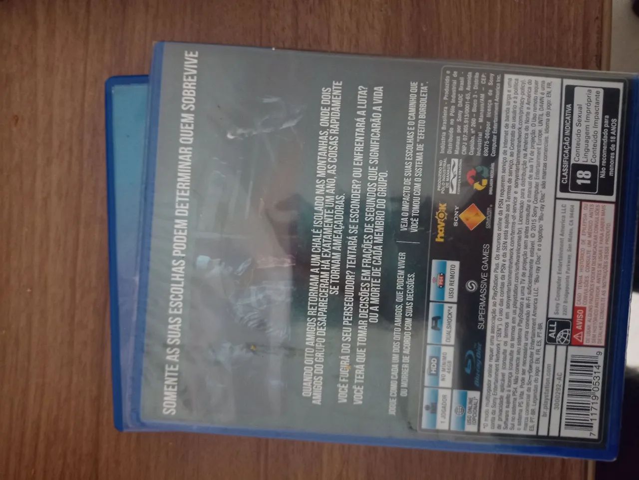 Jogo de PS4 Lacrado - Until Dawn - Foto 2