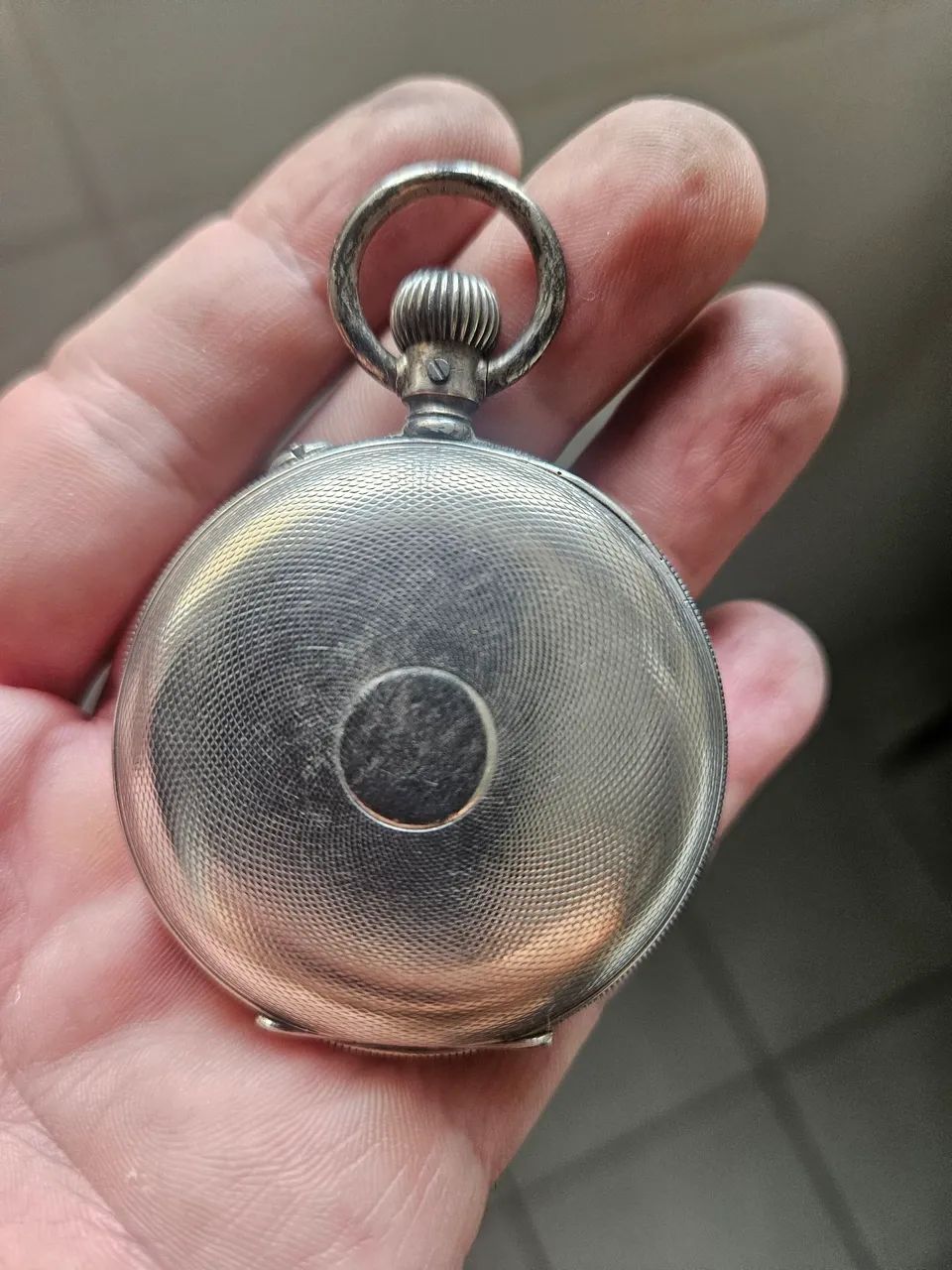 Relógio de bolso suíço Longines, de corda, funcionando - Foto 2