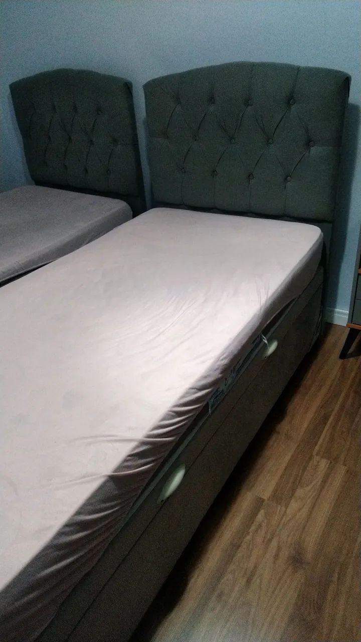 Cama baú solteiro e cabeceira - Foto 5