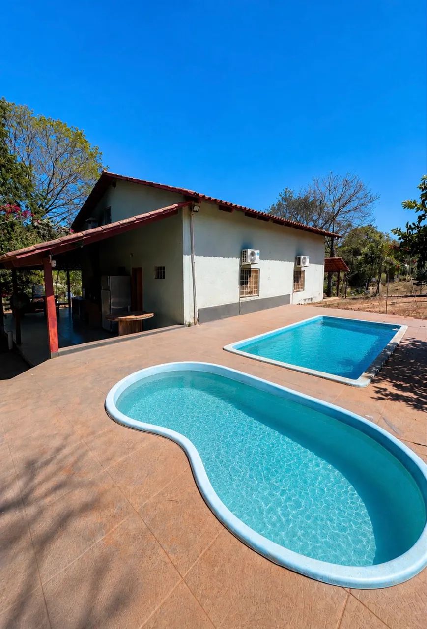 Aluguel de Chácara Completa com Piscina e Riacho