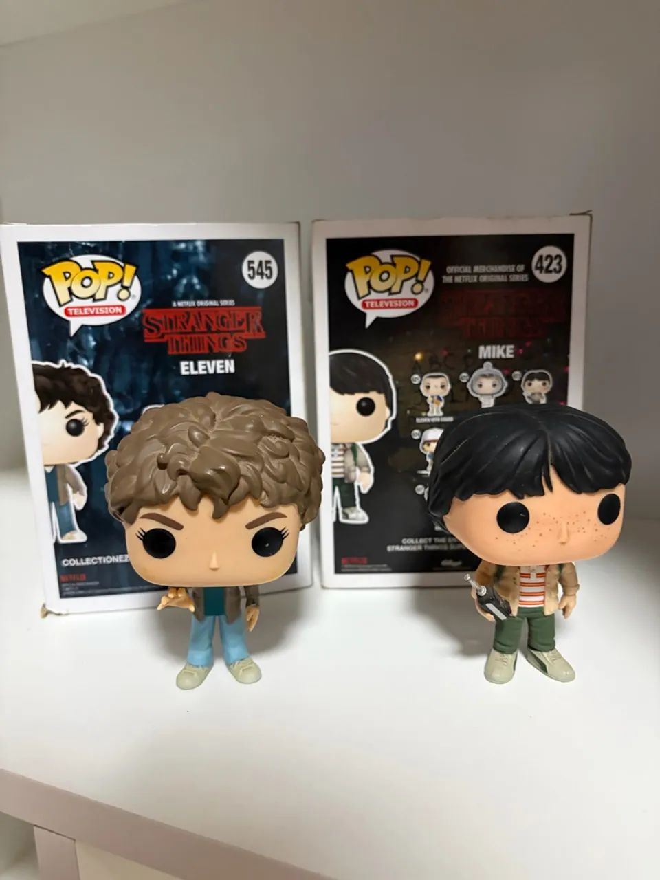 Kit 2 Funkos Pop Stranger Things Eleven 545 e Mike Wheeler 423 - Foto 2