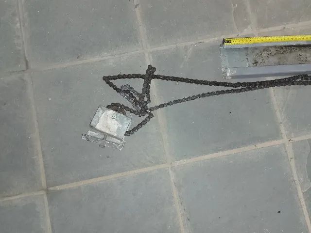 Calha de correia para portão eletrônico 1,5m - Foto 4