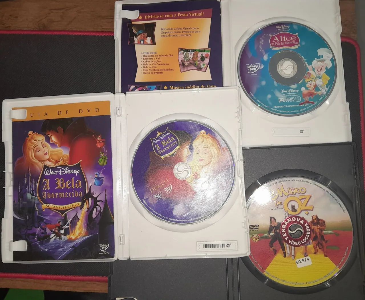 Lote 3 dvds Disney - reserva Lara - CDs, DVDs etc - Vila Bertioga