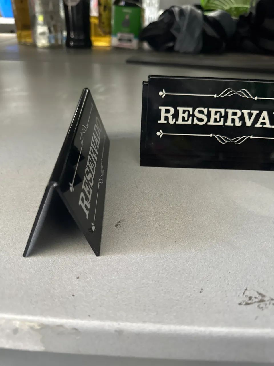 Placa personalizada Reservado  5 unidades  - Foto 2