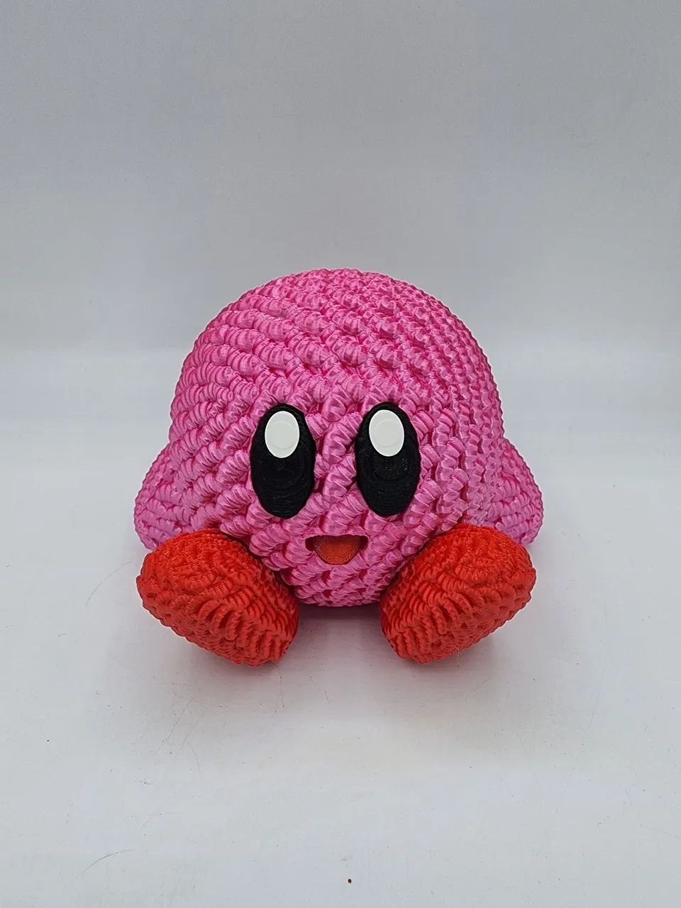 Boneco kirby estilo crochê  - Foto 5