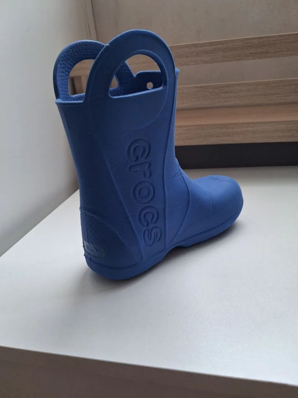 Galocha Azul Crocs Original Tam C 10, Br: 26/27 - Foto 4