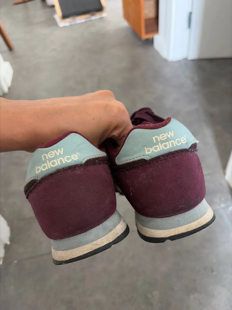 Tênis new balance roxo - Foto 3