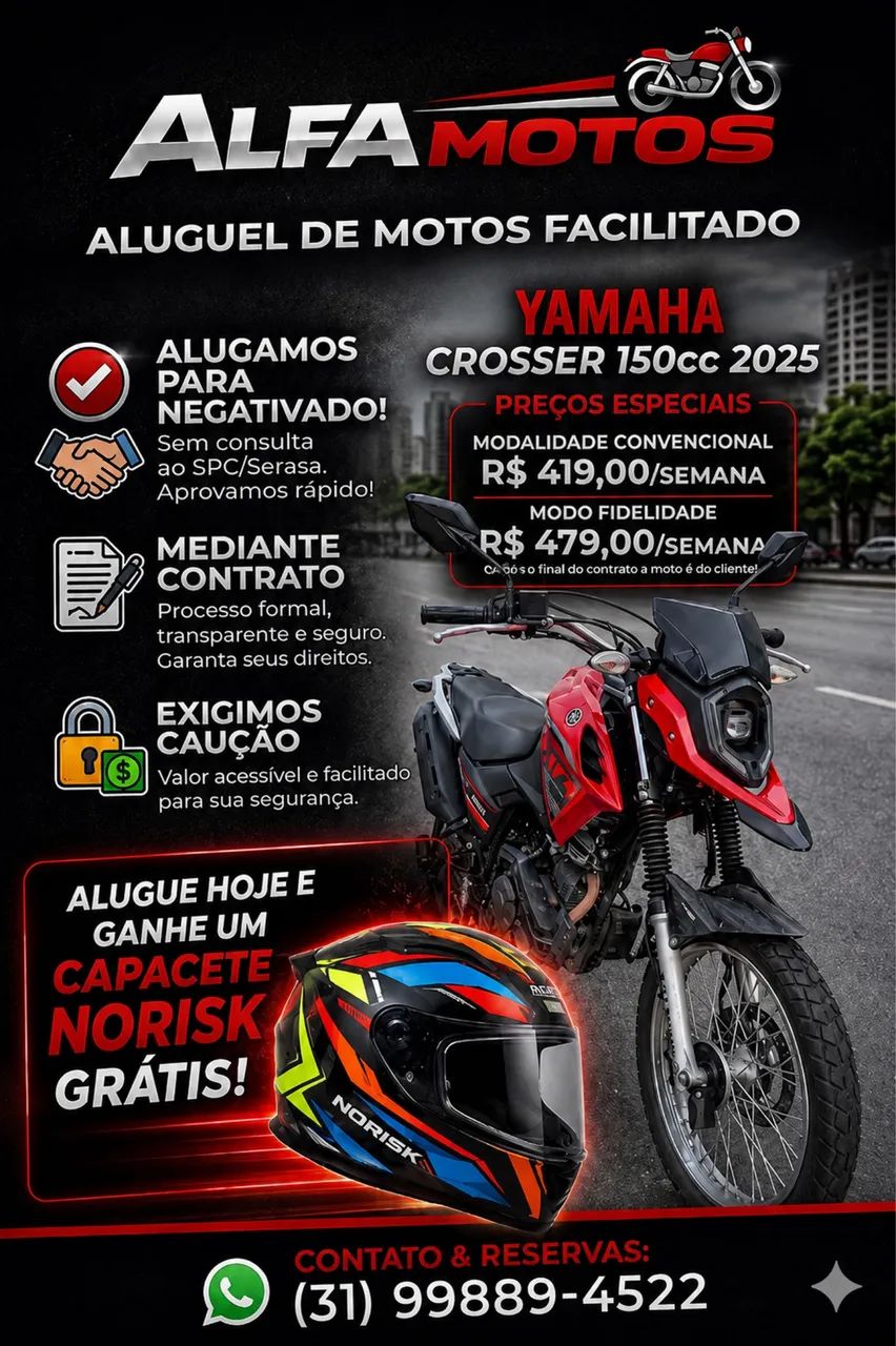 ALUGUEL DE MOTOS