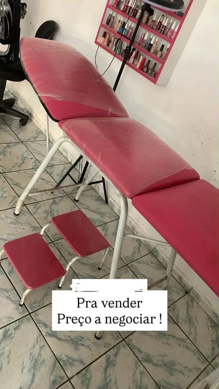 Maca de estética 3 posições usada vai junto a escadinha 