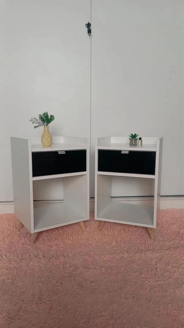 Mesinhas de cabeceira premium 100% MDF  - Foto 4