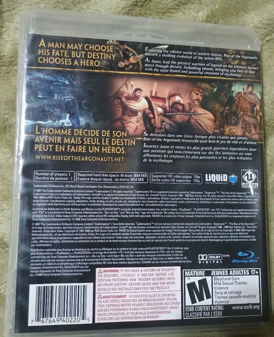 Jogo - Rise of The Argonalts - PS3  - Foto 4