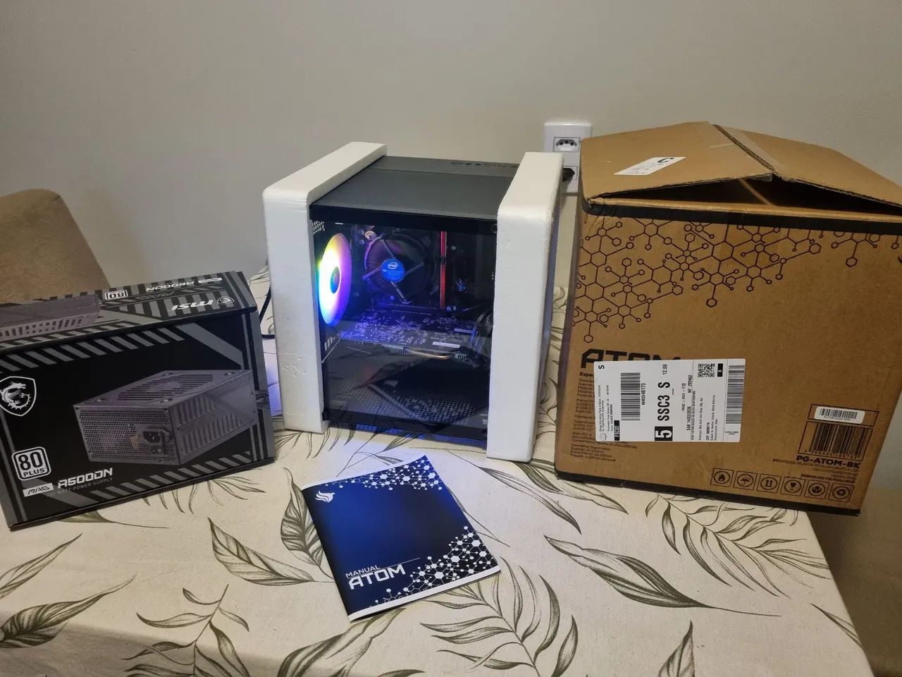 Computador Gamer Core i5 7400 | GTx 1050ti 4GB | 8GB DDR4 | Fonte