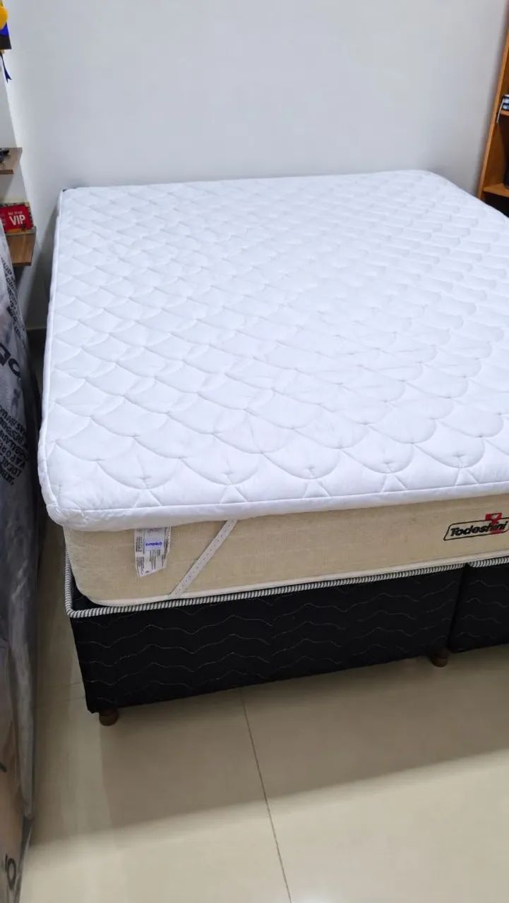Cama Box Queen + Pillow Top Ortobom - Foto 3
