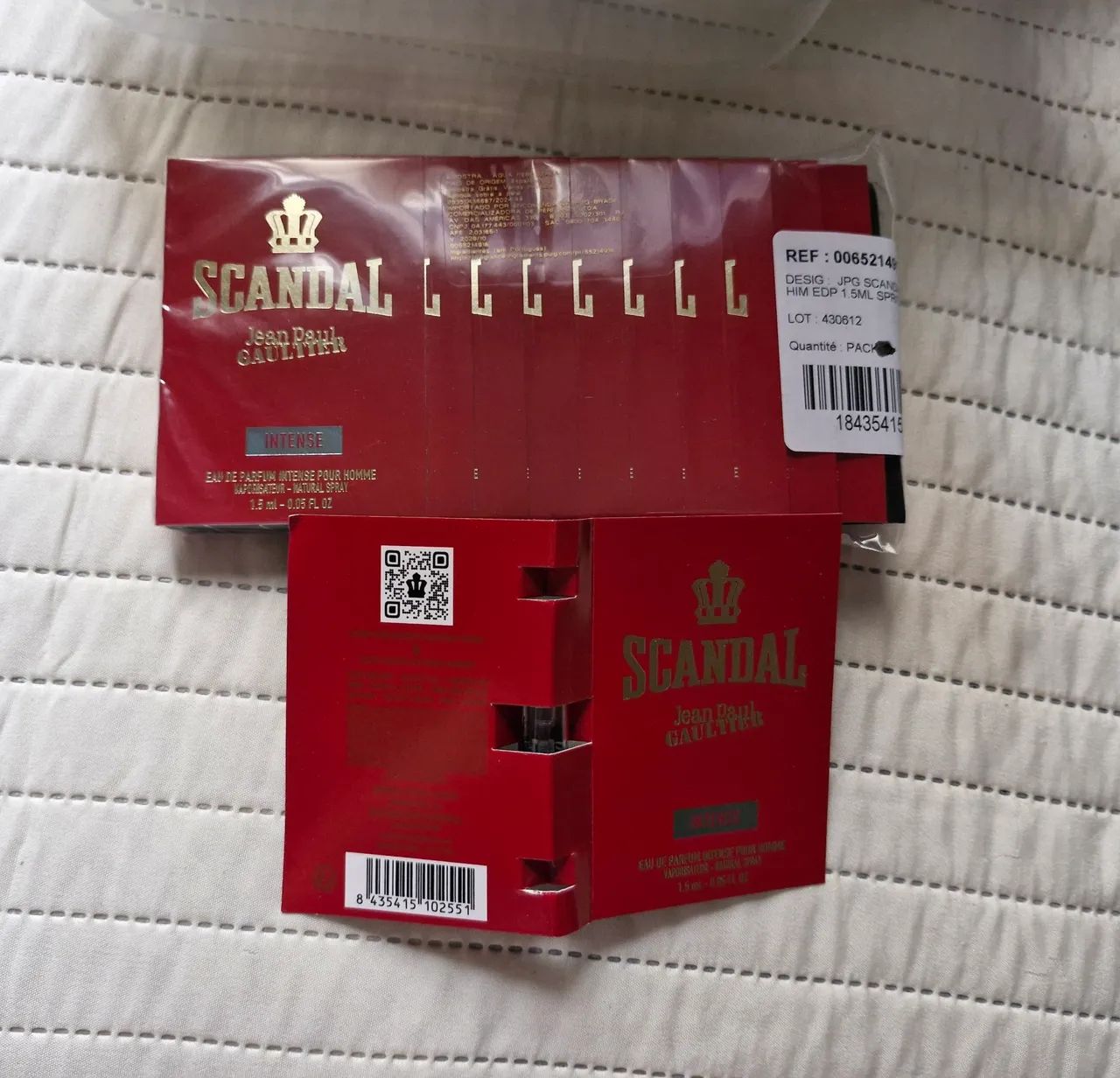 Kit perfume scandal intense jean paul gaultier  - Foto 5