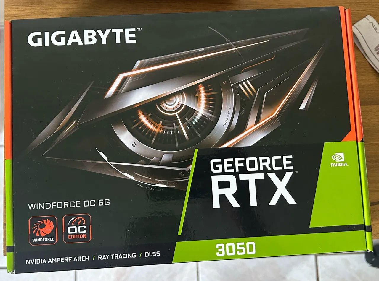 Placa de vídeo RTX 3050 GIGABYTE WINDFORCE OC - Foto 3