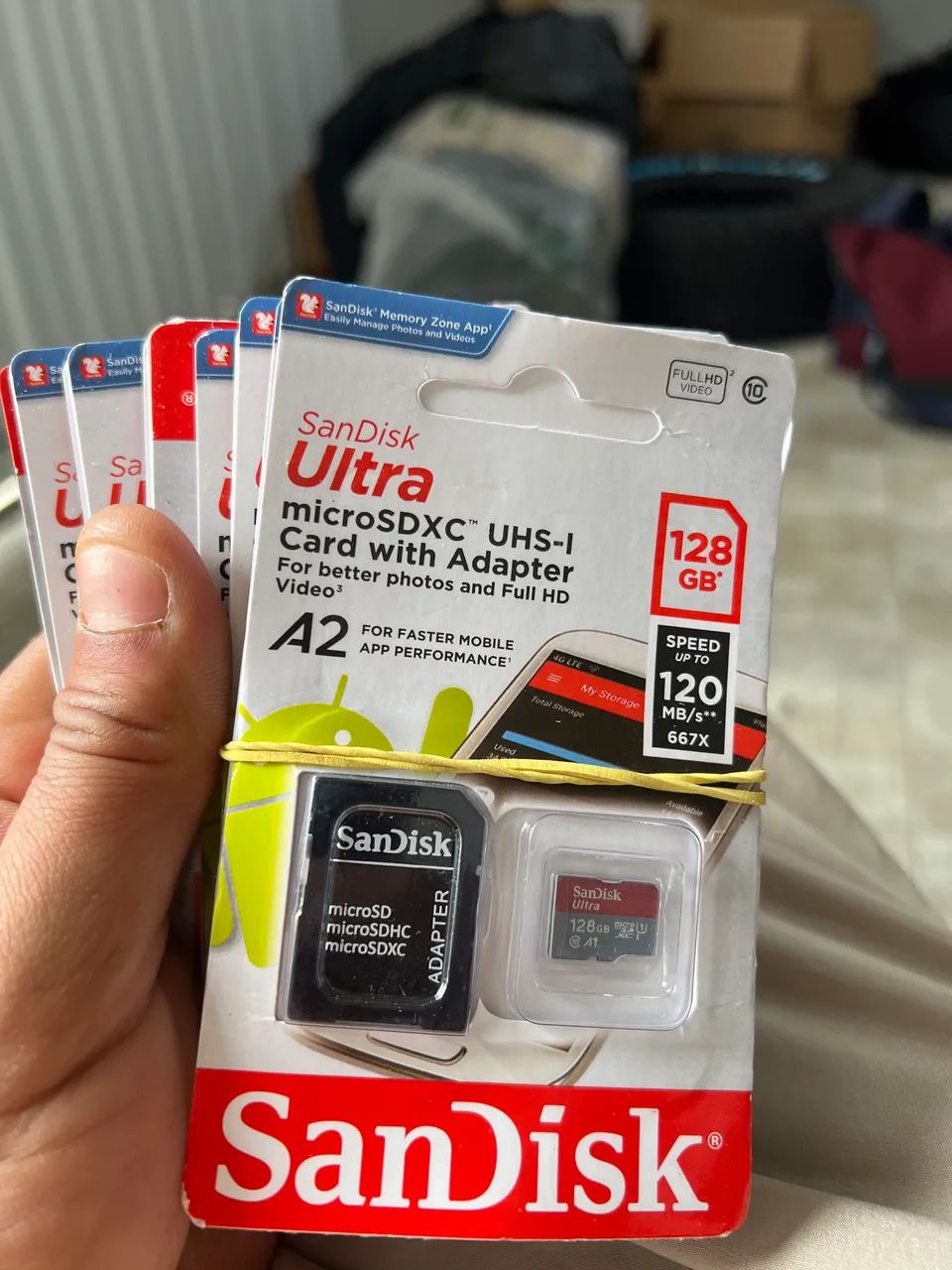 Cartão de memória 128GB