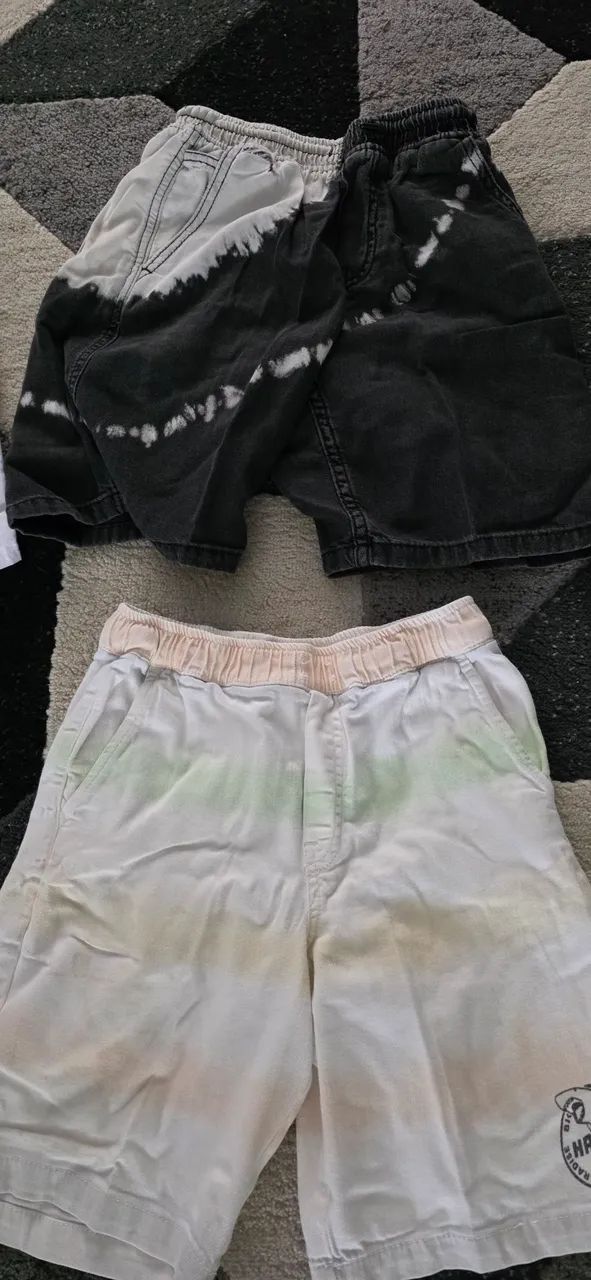 Lote 14 - bermudas menino 8/10 anos - Foto 2