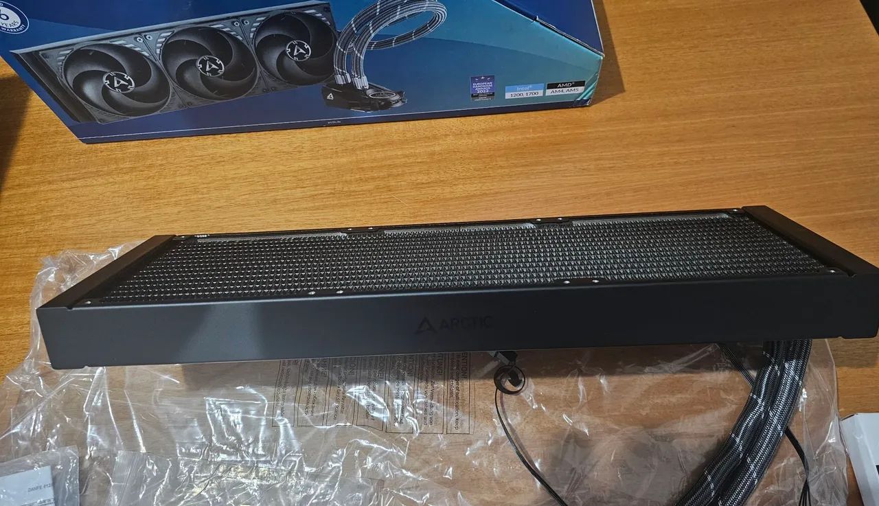 Watercooler Arctic Liquid Freezer Ii 420 Cpu Aio Intel E Amd - Foto 4