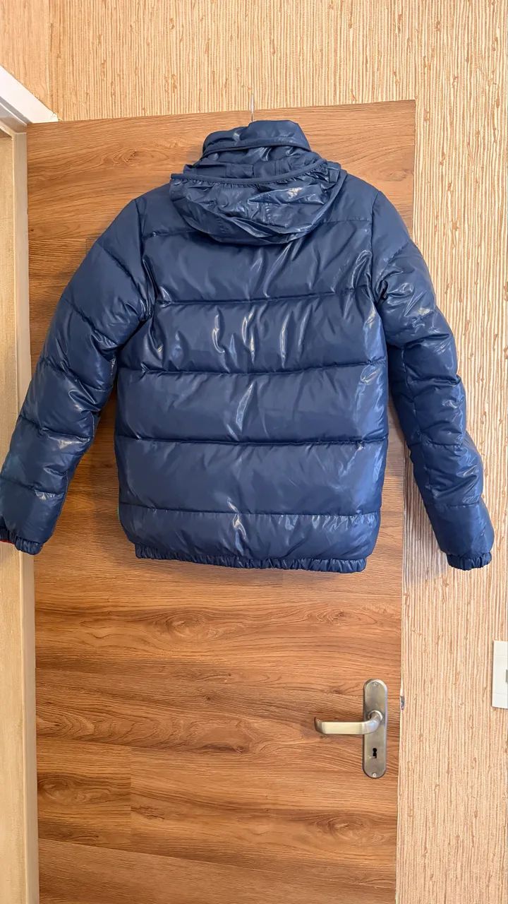 Casaco puffer Benetton dupla face PP - Foto 2