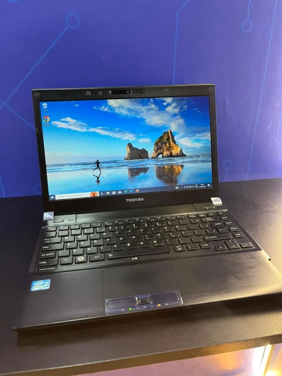 Notebook Toshiba Core i5 3ª Geração 8GB SSD 120GB Tela 14