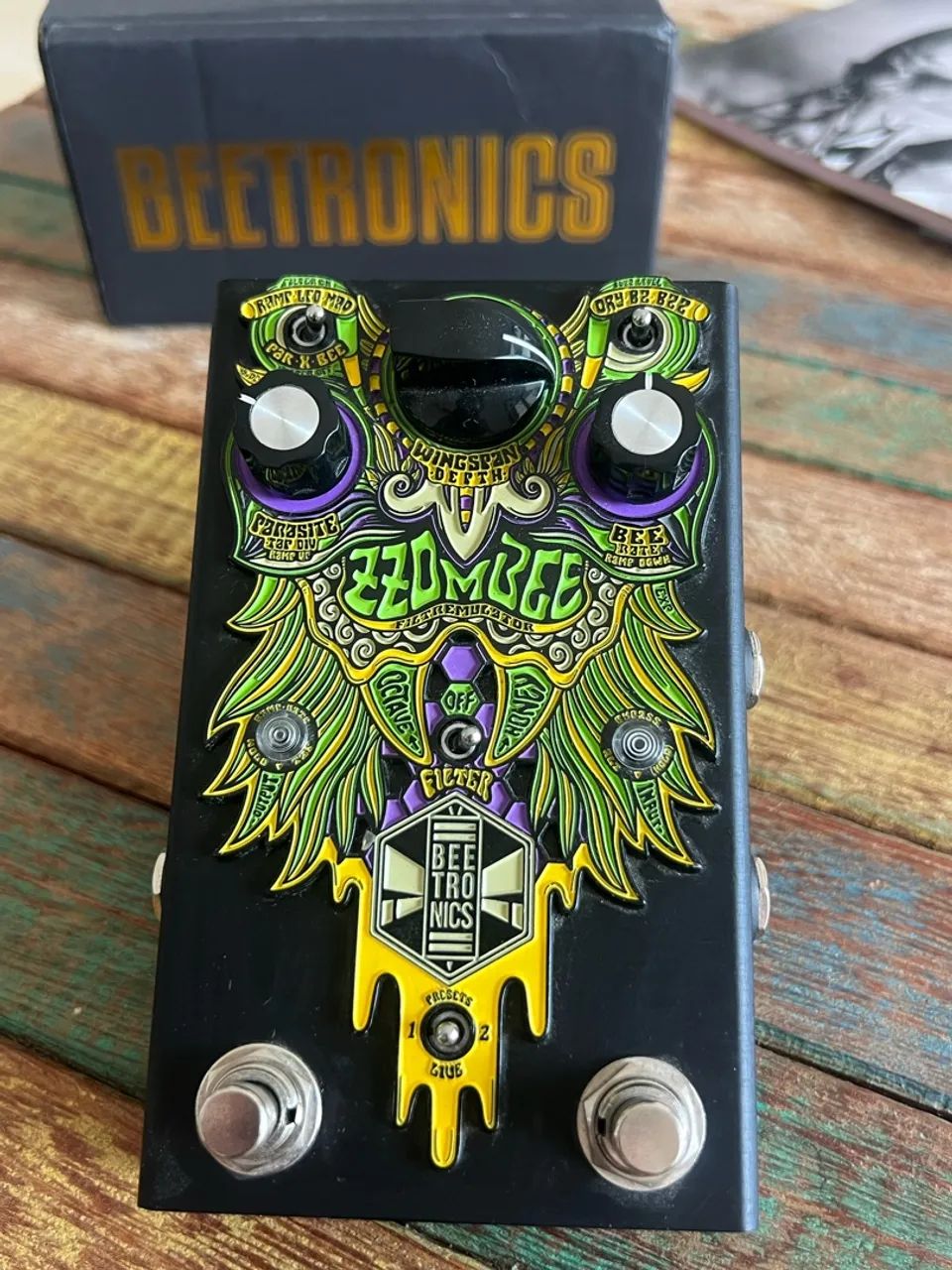 Beetronics zzombee pedal  (n walrus, uad, kemper, quad cortex, kemper, cachalote, jhs)