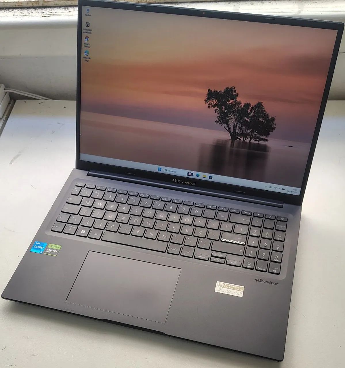 Asus Vivobook 16x Core i5 12450h 16gb ddr4 SSD 512gb Geforce RTX