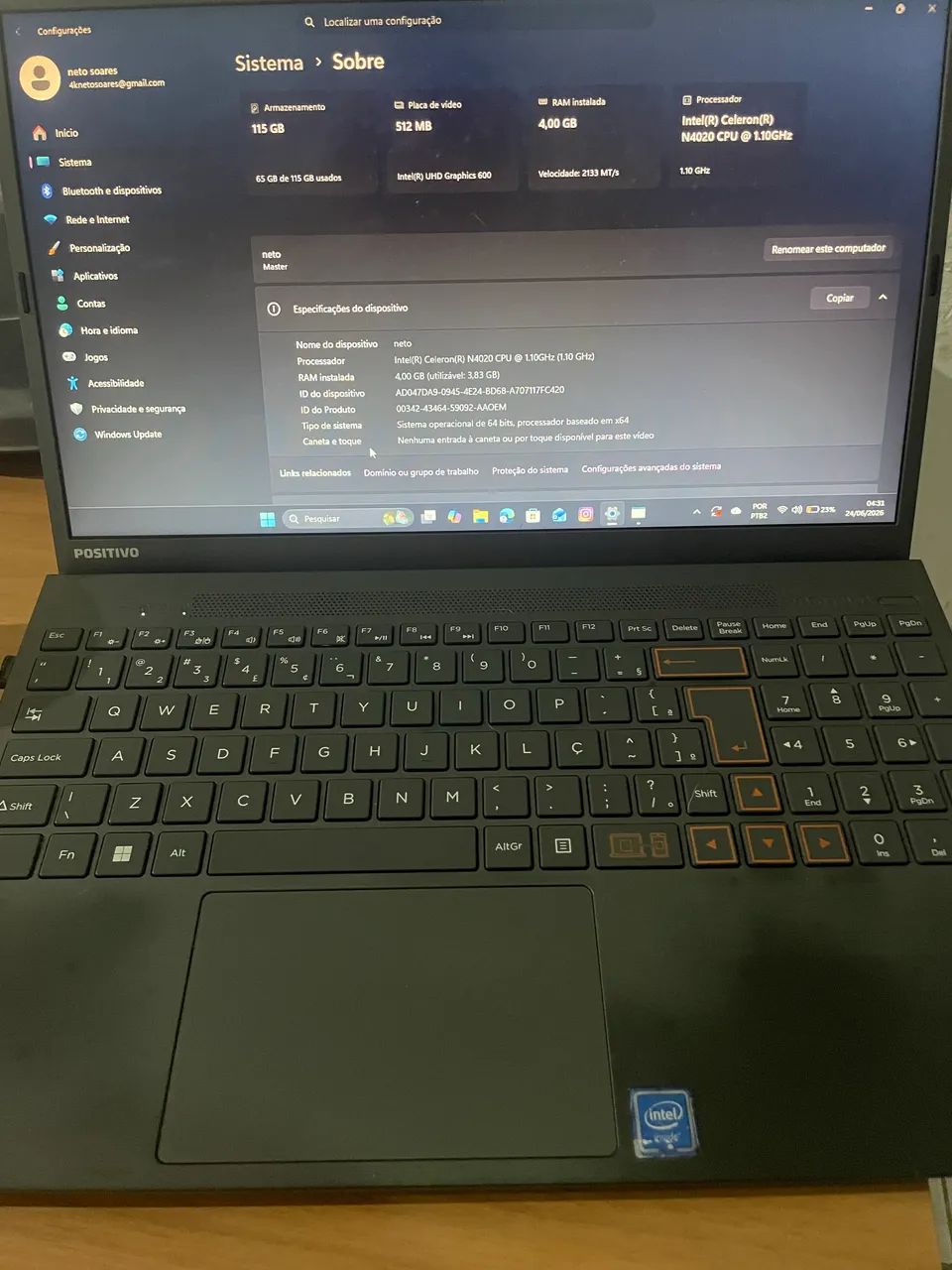 Notebook positivo  - Foto 2