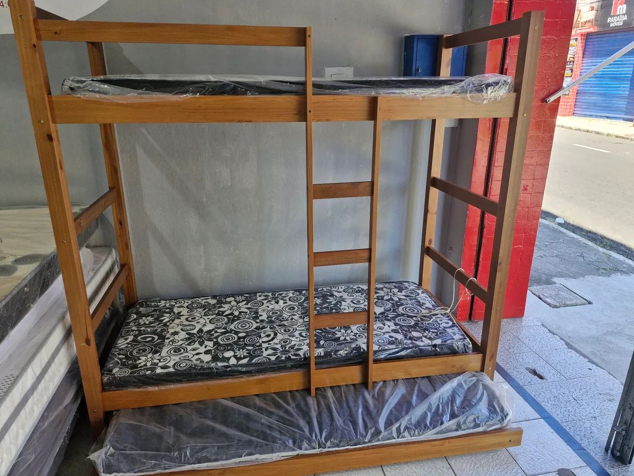 Cama beliche com auxiliar em.baixo  falar watts *  - Foto 3