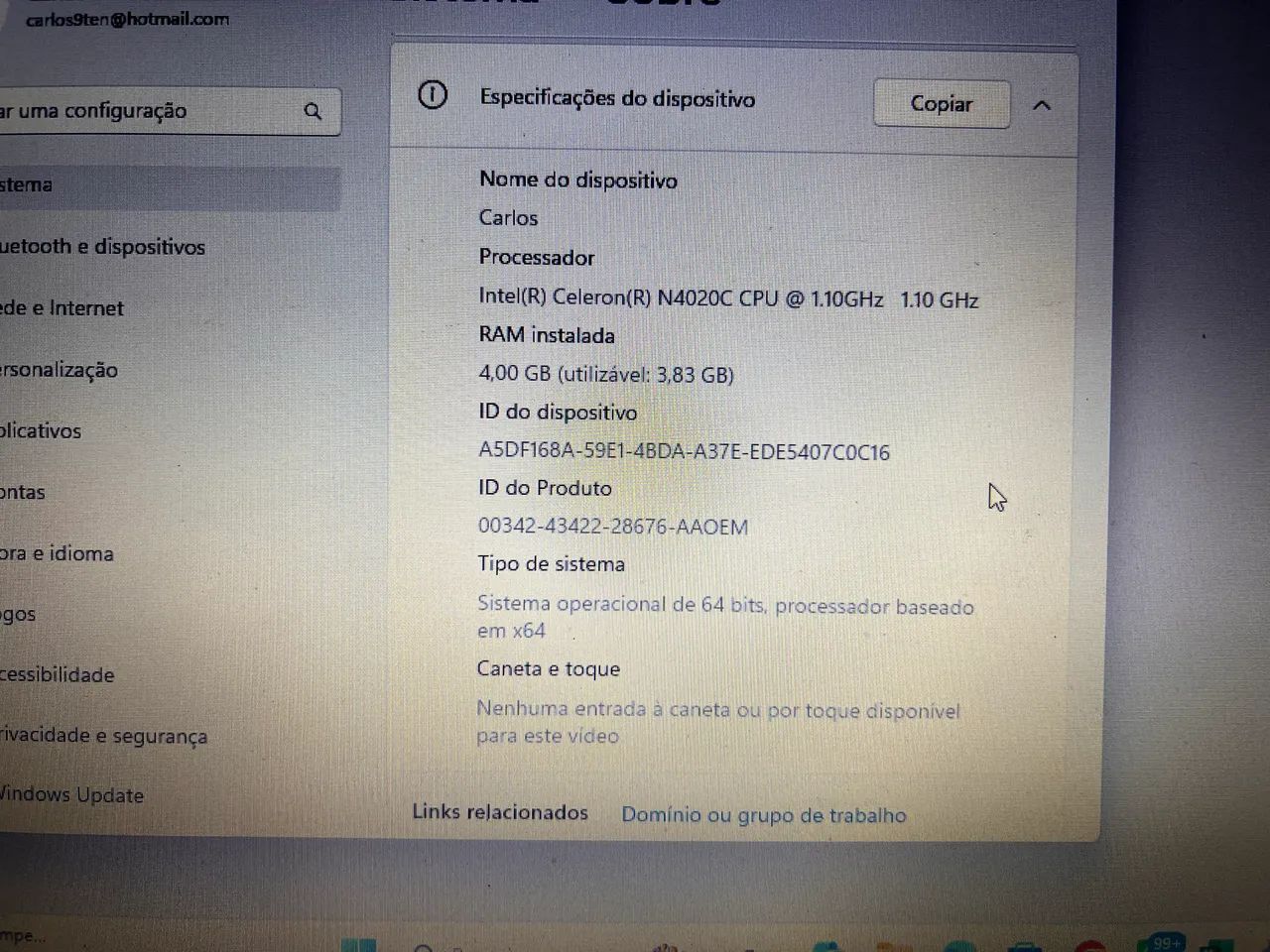 Notebook positivo vision C4128A - 14 - Foto 3