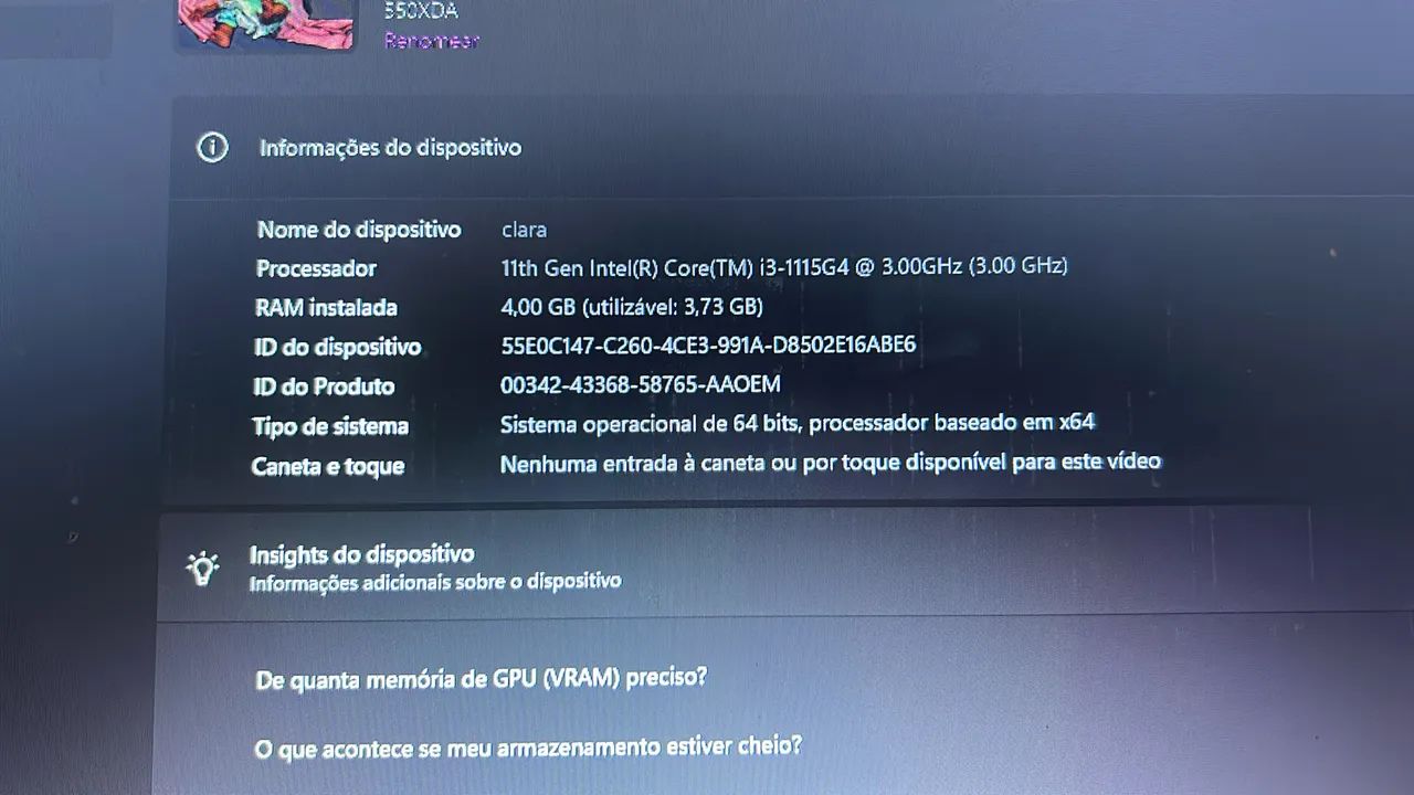 Notebook Samsung Book, 8GB RAM i3 - Foto 4