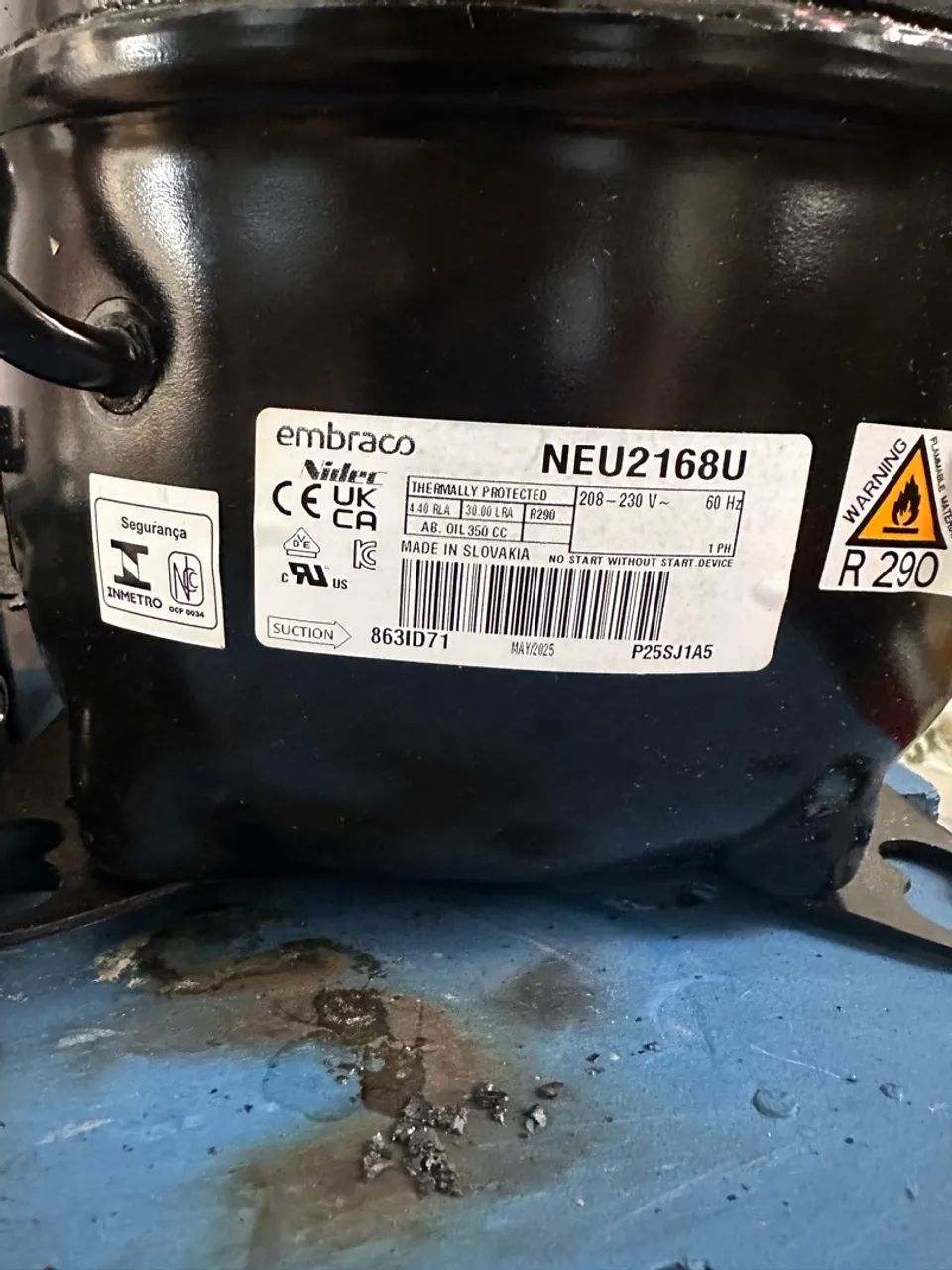 Compressor novo na caixa  - Foto 5