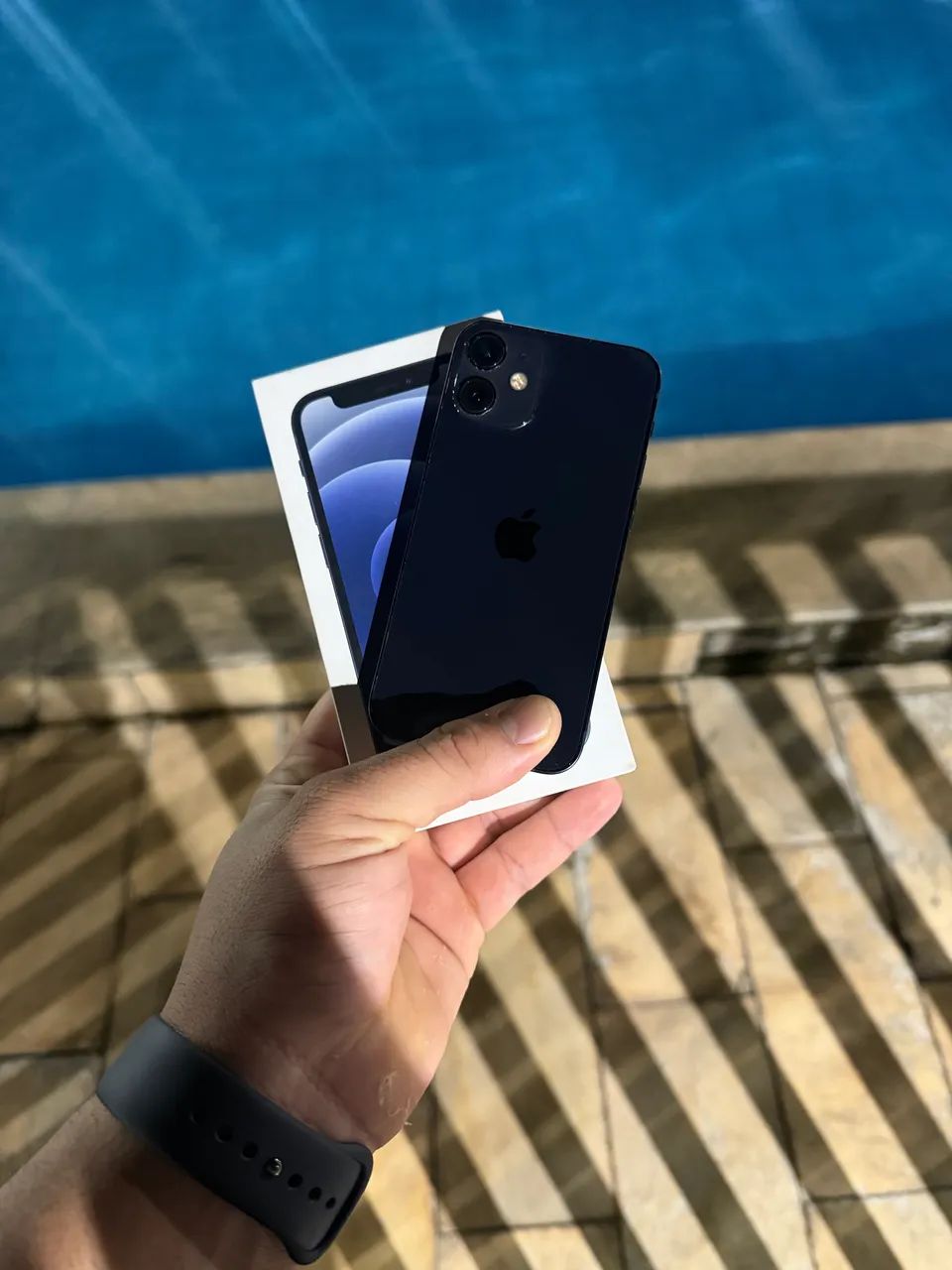 iPhone 12 mini 64gb saúda da bateria 86% aparelho zero sem marca de uso * - Foto 3