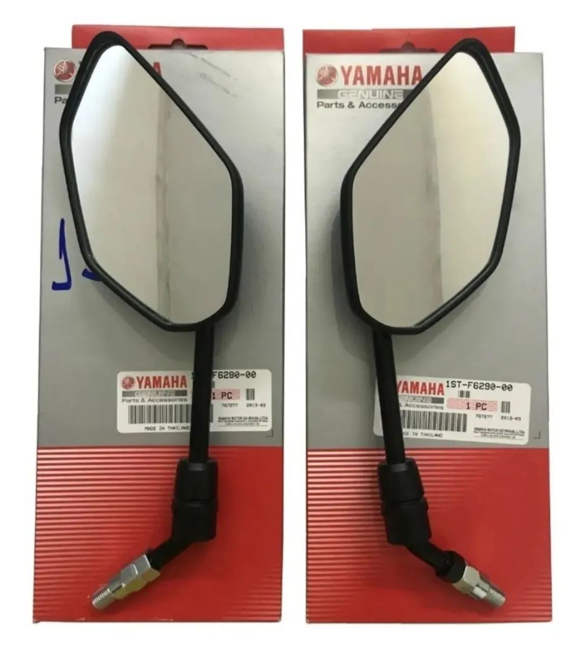 Espelho Retrovisor Yamaha XTZ Crosser 150Z - Par Original. 2018/2023 - Foto 5