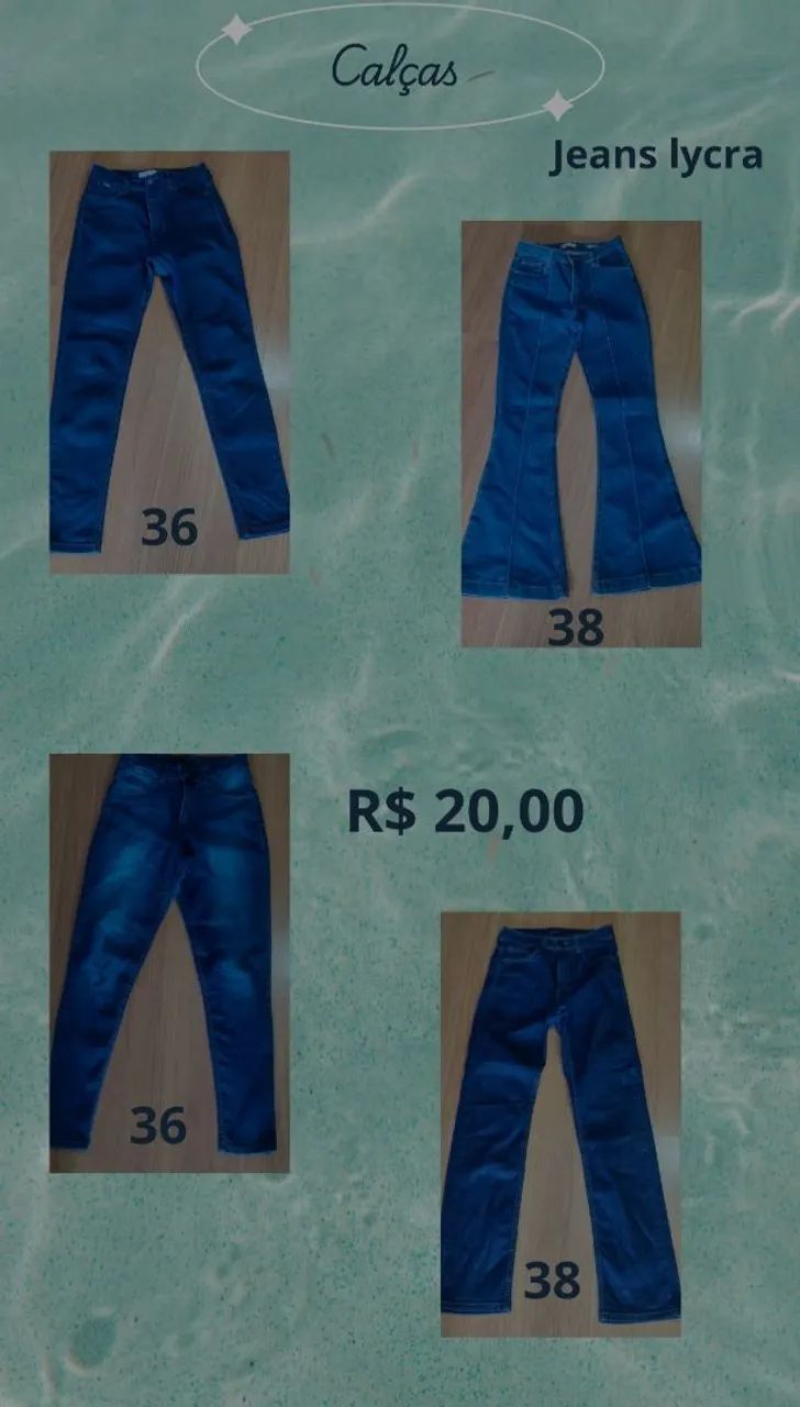 Roupas novas e semi novas