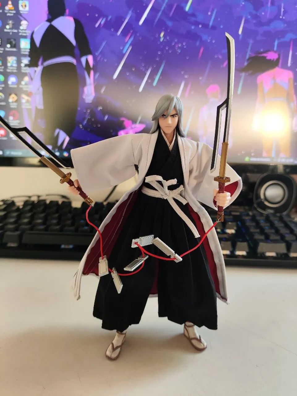 Figure Ukitake Jushiro (Bleach) - Great Toys - Completa na Caixa - Foto 2