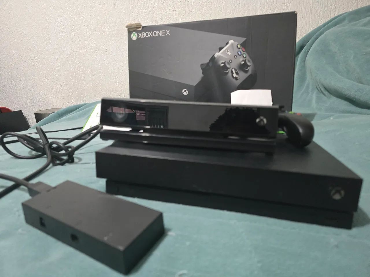Xbox carbom Black, com +kinect   - Foto 5