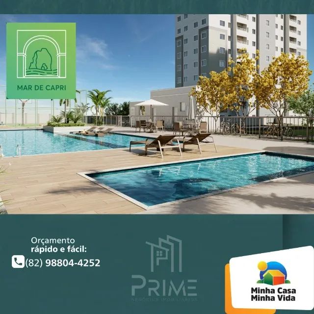 Residencial Mar de Capri - MRV / Antares - Maceió/ALApt2/4 :::::::::::
