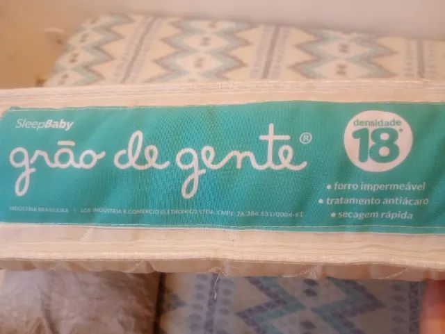 Colchão infantil Grão de gente
