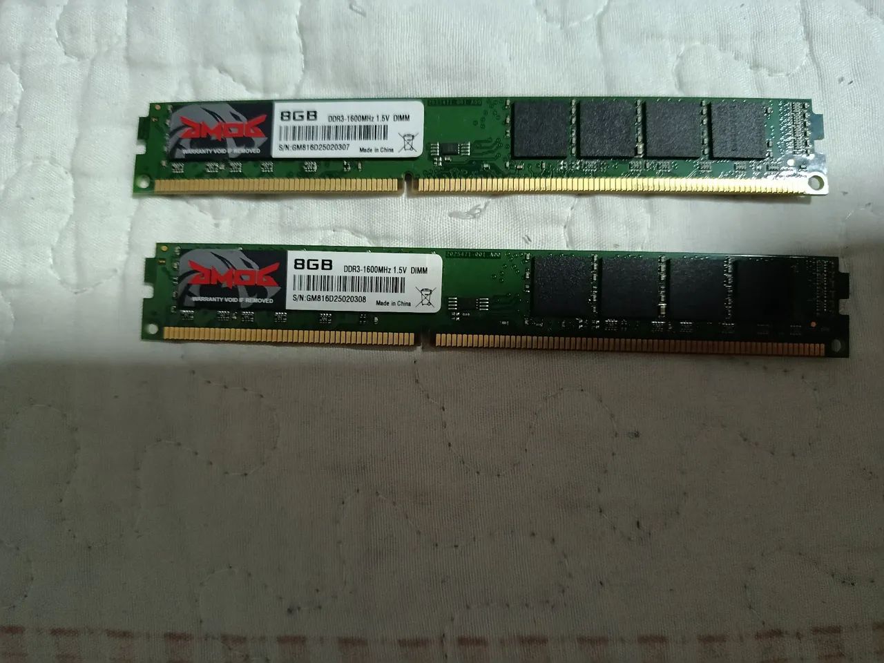16 GB MEMORIA RAM DDR3