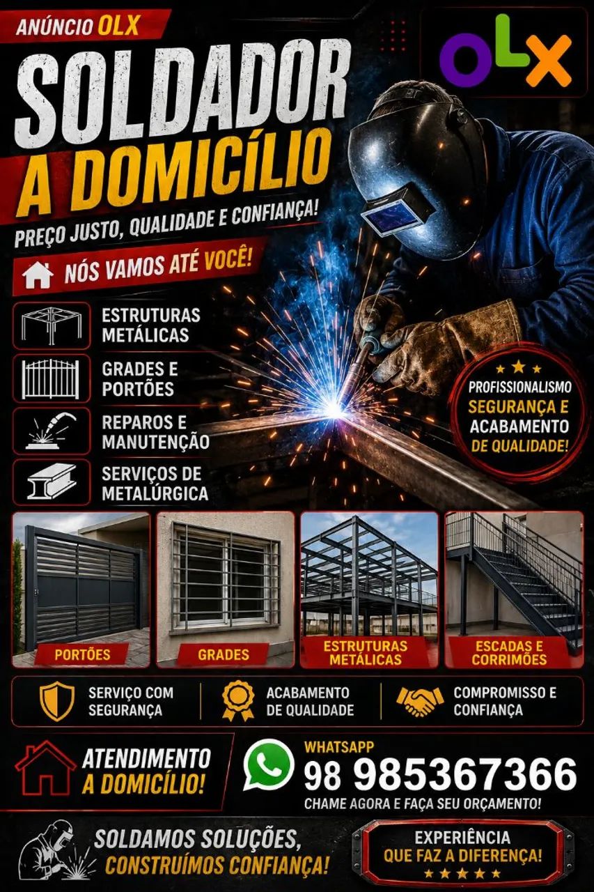 Soldador 24h a domicílio 