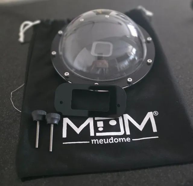 Dome Para Gopro 5-6-7 Black Meudome - Bastão Brinde - Foto 4